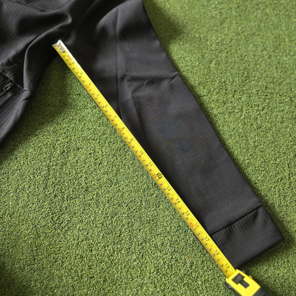Spyder Active Men Black Full Zip Jacket Spider Logo Lightweight Performance - Picture 9 of 9